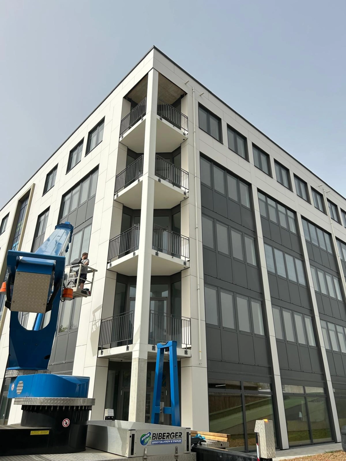 Baustelle von Metallbau Maier 
