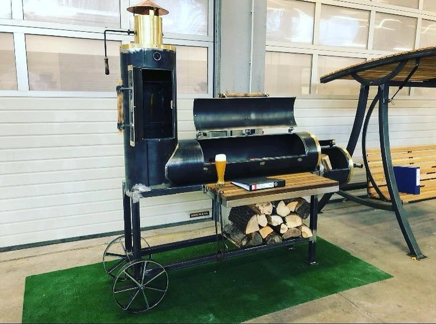 Grillständer von Metallbau Maier