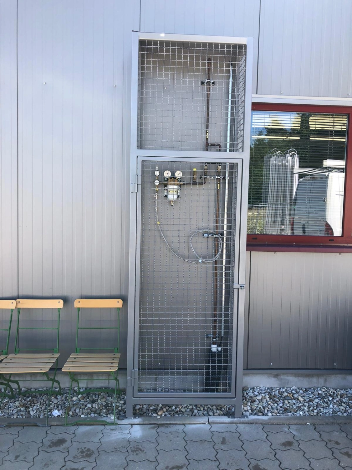 Grillkonstruktion von Metallbau Maier