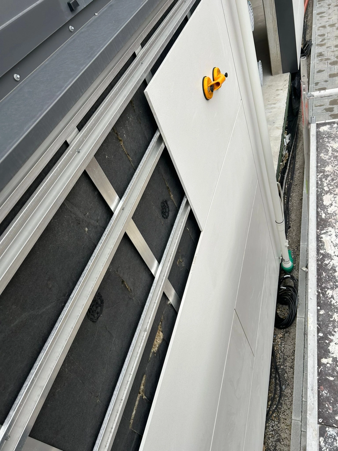 Baustelle von Metallbau Maier 